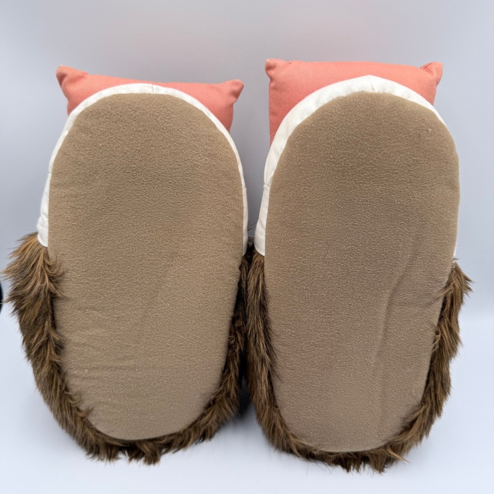 Vintage 1988 Spitting Image Mikhail Raisa Gorbachev Novelty Slippers Medium USSR - Picture 10 of 10